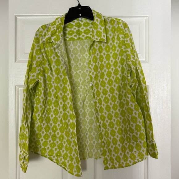 Crown and Ivy Cotton Button Down Shirt - Picture 3 of 10